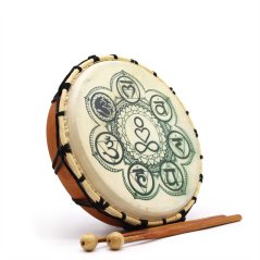 Šamanský buben - Čakra s hůlkou