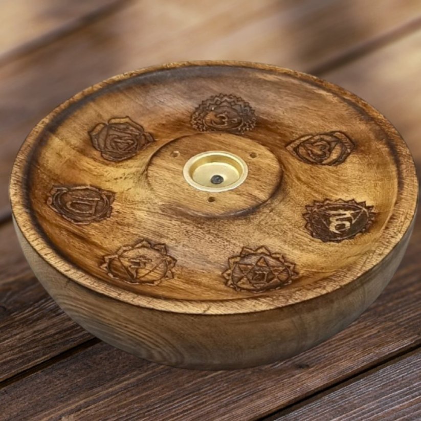 Stojan na vonné kužele a tyčinky - 7 čaker