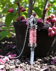 Kyvadlo s krystalickou špičkou - Růženín