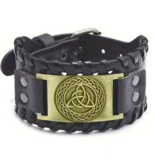 Náramek bronzový - Triquetra