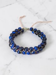 Náramek z Drahých kamenů - Lapis Lazuli