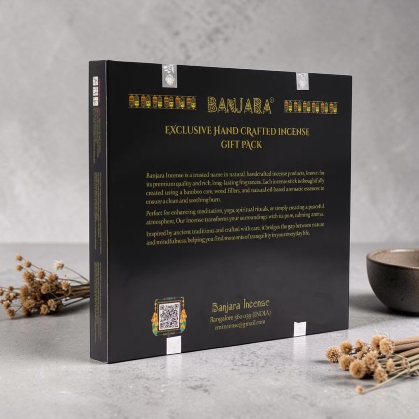 Vonné tyčinky Banjara Buddha - Dárkový set
