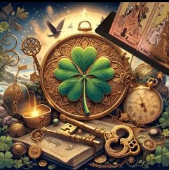 Vykládací ubrus - Magický čtyřlístek