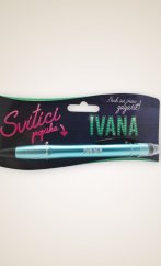 Svítící dárková propiska - Ivana