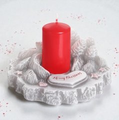 Svícen Bartek - Merry Christmas