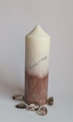 Svíčka s kamenem - Záhněda