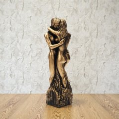 Svíčka Bartek- Milenci - zlatá