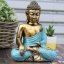 Socha - Buddha modrý