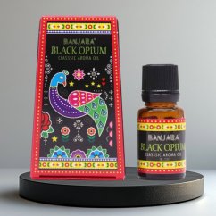 Indický vonný olej Banjara - Černé opium