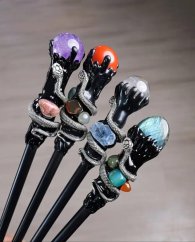 Magická hůlka - Labradorit