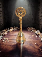 Rituální zvonek - Pentagram