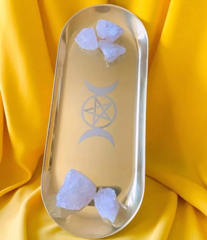 Rituální miska - Pentagram s měsícem