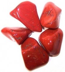 Vzácný kámen - Jaspis červený