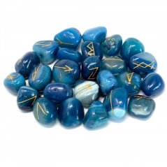 Runové kameny - Modrý onyx