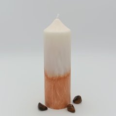 Svíčka s kamenem - Tygří oko