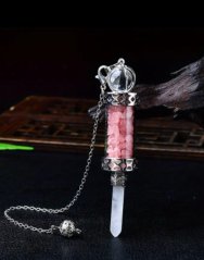 Kyvadlo s krystalickou špičkou - Růženín