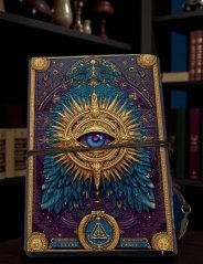 Vintage deník - Boží oko