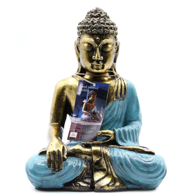 Socha - Buddha modrý